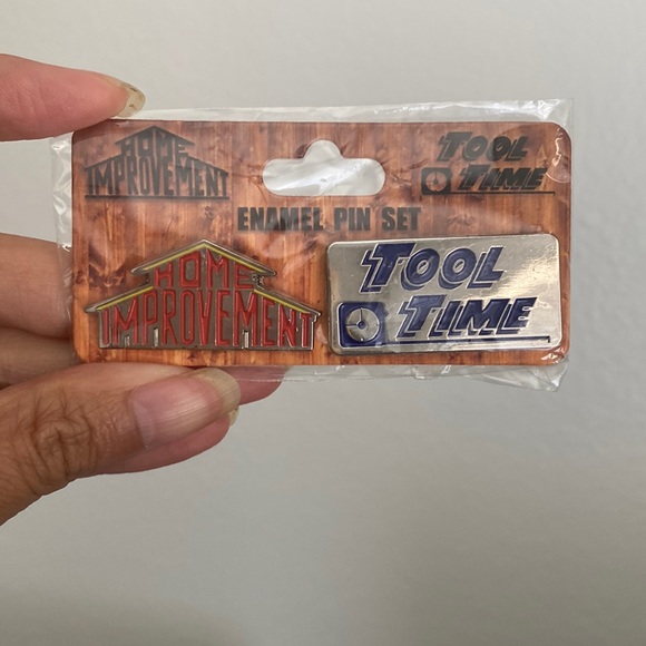 Accessories Vintage Home Improvement Tool Time 2 Pin Set Poshmark